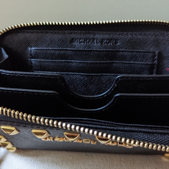 Michael Kors Studded Wallet - Picture 4 of 6
